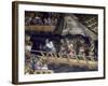 Naval Battle at Punta Di San Salvatore, Scene from Stories of Alexander III, 1407-1408-Spinello Aretino-Framed Giclee Print