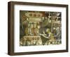 Naval Battle at Punta Di San Salvatore, Scene from Stories of Alexander III, 1407-1408-Spinello Aretino-Framed Giclee Print