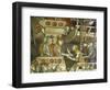 Naval Battle at Punta Di San Salvatore, Scene from Stories of Alexander III, 1407-1408-Spinello Aretino-Framed Giclee Print