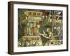 Naval Battle at Punta Di San Salvatore, Scene from Stories of Alexander III, 1407-1408-Spinello Aretino-Framed Giclee Print