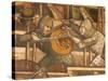 Naval Battle at Punta Di San Salvatore, Scene from Stories of Alexander III, 1407-1408-Spinello Aretino-Stretched Canvas