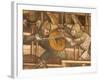 Naval Battle at Punta Di San Salvatore, Scene from Stories of Alexander III, 1407-1408-Spinello Aretino-Framed Giclee Print