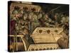 Naval Battle at Punta Di San Salvatore, Scene from Stories of Alexander III, 1407-1408-Spinello Aretino-Stretched Canvas