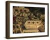 Naval Battle at Punta Di San Salvatore, Scene from Stories of Alexander III, 1407-1408-Spinello Aretino-Framed Giclee Print