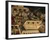 Naval Battle at Punta Di San Salvatore, Scene from Stories of Alexander III, 1407-1408-Spinello Aretino-Framed Giclee Print