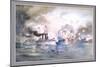 Naval Battle, Manila-Werner-Mounted Art Print