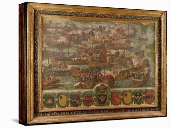 Naval Battle of Lepanto, 1571-null-Stretched Canvas