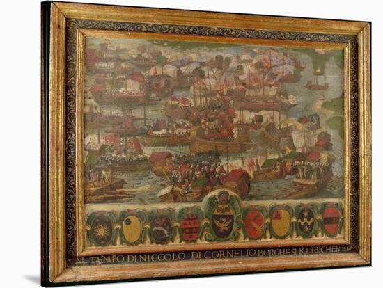 Naval Battle of Lepanto, 1571-null-Stretched Canvas