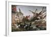 Naval Battle of Lepanto-Juan Luna Y Novicio-Framed Art Print