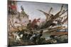 Naval Battle of Lepanto-Juan Luna Y Novicio-Mounted Art Print