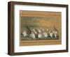 Naval Battle of Lissa Between Italy and Austria, Off Croatian Coast by Bongianini, 1866-null-Framed Giclee Print