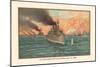 Naval Battle of Manil May 1st, 1898-Werner-Mounted Art Print