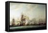 Naval Battle of the Saintes, April 12, 1782-Nicholas Pocock-Framed Stretched Canvas