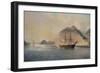 Naval Battle of the Strait of Shimonoseki, 20th July 1863, 1865-Jean Baptiste Henri Durand-Brager-Framed Giclee Print