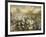 Naval Battle of Vigo Bay, 23 October 1702, from the War of the Spanish Succession, c.1705-Dutch School-Framed Giclee Print