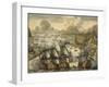 Naval Battle of Vigo Bay, 23 October 1702, from the War of the Spanish Succession, c.1705-Dutch School-Framed Giclee Print