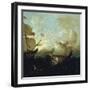 Naval Battle-null-Framed Giclee Print