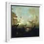 Naval Battle-null-Framed Giclee Print