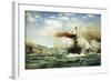 Naval Battle-James Gale Tyler-Framed Giclee Print