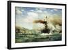 Naval Battle-James Gale Tyler-Framed Giclee Print