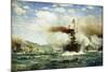 Naval Battle-James Gale Tyler-Mounted Giclee Print