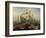 Naval Battle-Abraham Storck-Framed Giclee Print