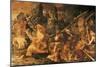 Naval Combat, Fresco-Rosso Fiorentino-Mounted Giclee Print