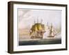 Naval Combat off Boston Between Hms Shannon and the American Frigate Chesapeake-Jeakes-Framed Art Print