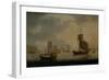 Naval Cutter by Belem Tower at the Mouth of the Tagus-William Anderson-Framed Giclee Print