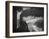 Naval Destroyer at Sea-Associated Newspapers-Framed Photo