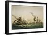 Naval Engagement Between the U.S.S. Kearsarge and the Confederate sea raider Alabama-Lt-Col Lebreton-Framed Giclee Print