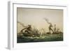 Naval Engagement Between the U.S.S. Kearsarge and the Confederate sea raider Alabama-Lt-Col Lebreton-Framed Giclee Print