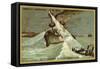 Naval Engagement, Spanish-American War, 1898-null-Framed Stretched Canvas