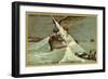 Naval Engagement, Spanish-American War, 1898-null-Framed Giclee Print