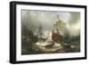 Naval Engagement-Francois Musin-Framed Giclee Print