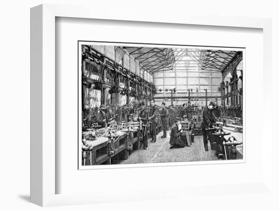 Naval Engineering School, 19th Century-Science Photo Library-Framed Photographic Print
