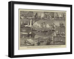 Naval Events of the Year-William Edward Atkins-Framed Giclee Print