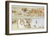 Naval Expeditions, Akrotiri Fresco, Thera-null-Framed Giclee Print