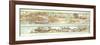 Naval Expeditions and River Landscape, Akrotiri Fresco, Thera-null-Framed Giclee Print