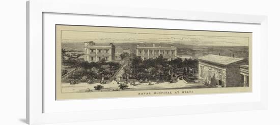 Naval Hospital at Malta-null-Framed Giclee Print