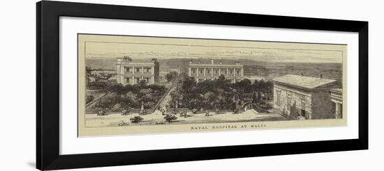 Naval Hospital at Malta-null-Framed Giclee Print