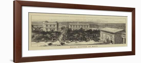 Naval Hospital at Malta-null-Framed Giclee Print
