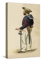 Naval Instructor to the Future King George V When He Was a Cadet on Board HMS Britannia-Henry Payne-Stretched Canvas