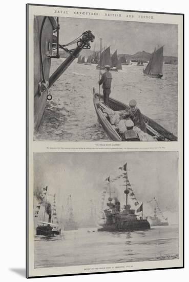 Naval Manoeuvres, British and French-Henry Charles Seppings Wright-Mounted Giclee Print