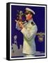 "Naval Officer,"February 24, 1934-Edgar Franklin Wittmack-Framed Stretched Canvas