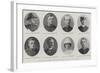 Naval Officers Rewarded for Services in China-null-Framed Giclee Print