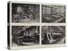 Naval Preparations, Scenes in Woolwich Arsenal-null-Stretched Canvas