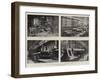 Naval Preparations, Scenes in Woolwich Arsenal-null-Framed Giclee Print