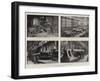 Naval Preparations, Scenes in Woolwich Arsenal-null-Framed Giclee Print