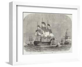 Naval Reinforcements for the China Squadron-Edwin Weedon-Framed Giclee Print